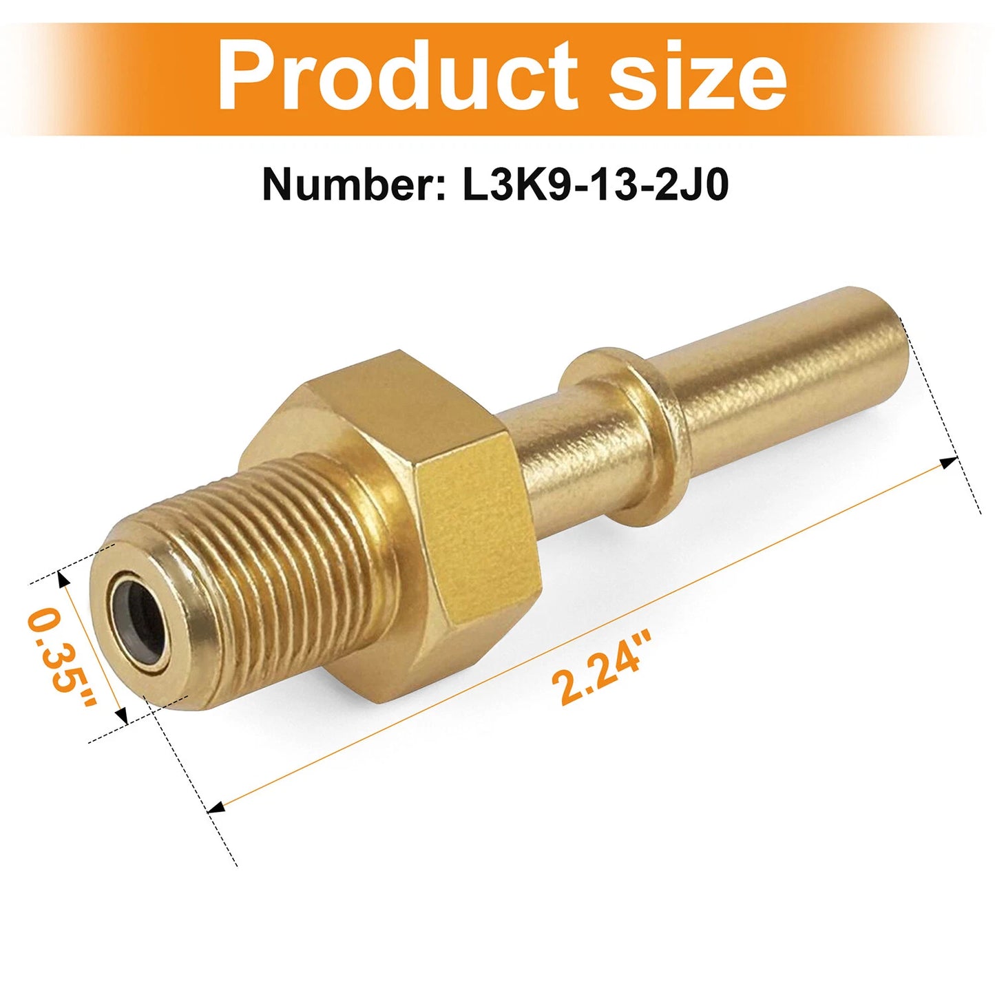 Fuel Distributor Pressure Valve L3K9-13-2J0 For Mazda CX-7 2011-2012 2.3L L4