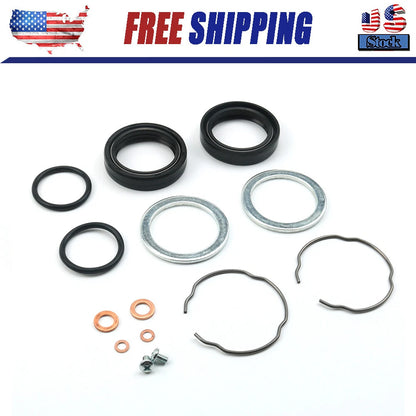 Gasket Oil Seal Kit Front Fork For Harley Davidson Dyna JGI-45849-87