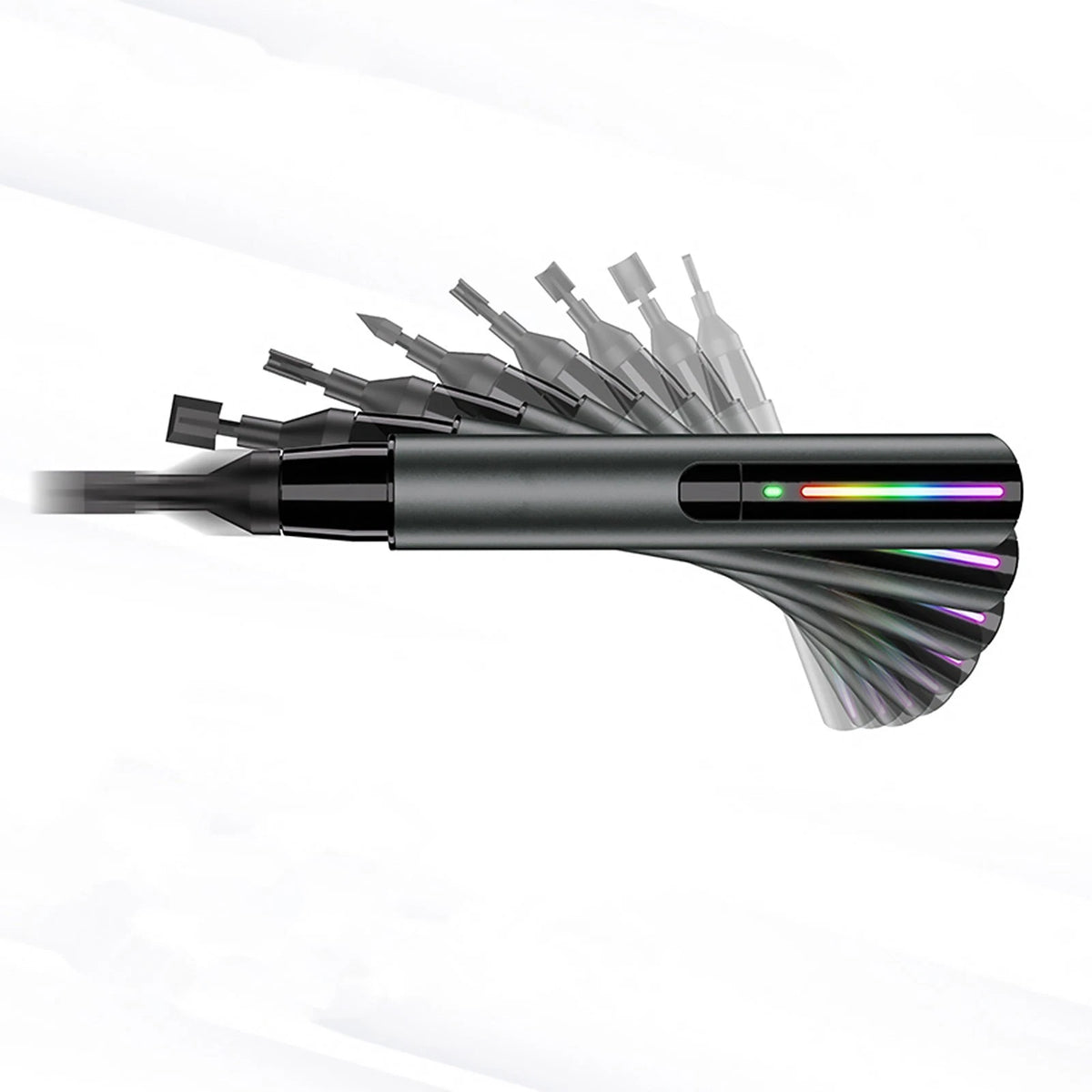 High Quality Reciprocating Grinding Pen 8 Sanding Heads & Silicone Abrasives