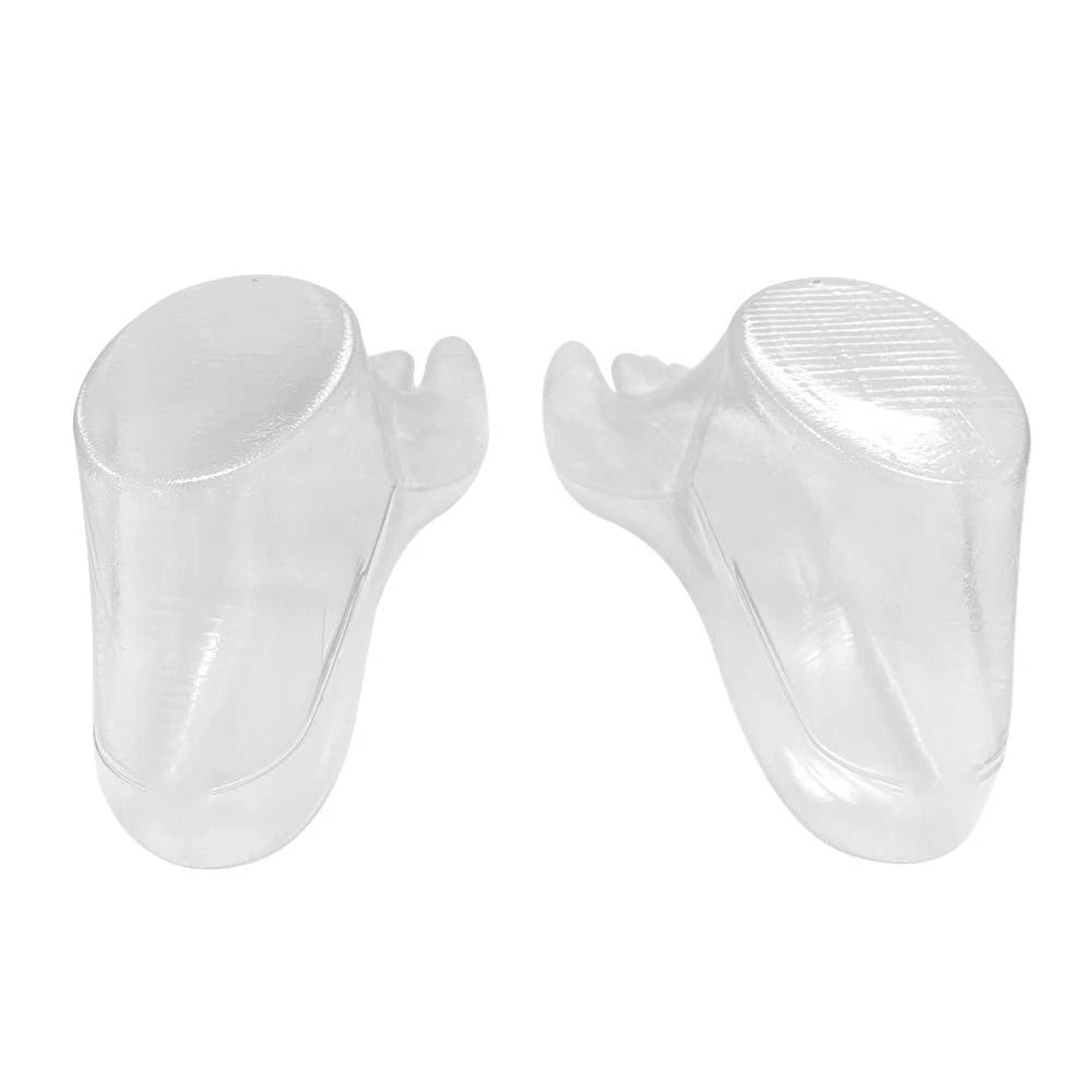 SteelFever 1 Pair Plastic Foot Model Tools Shoes Support Medium, Transparent