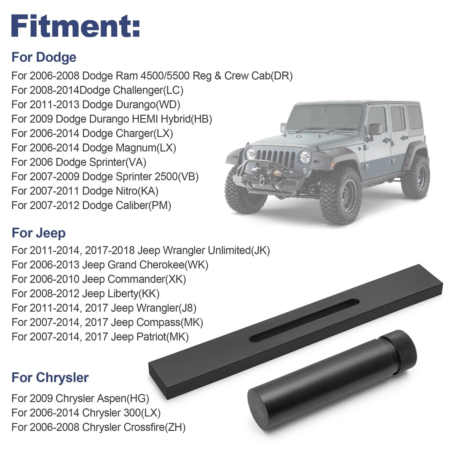 Intermediate Shaft End Play Gauge Tool 6311 6312 For Dodge Ram Wrangler JK