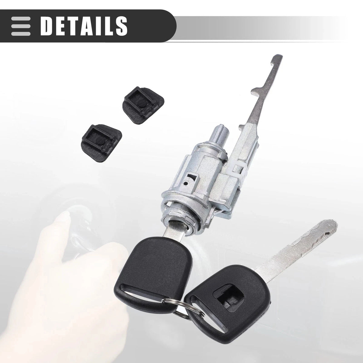 For Honda Civic 2003-2013 Ignition Lock Cylinder with Keys Replacement Part Set