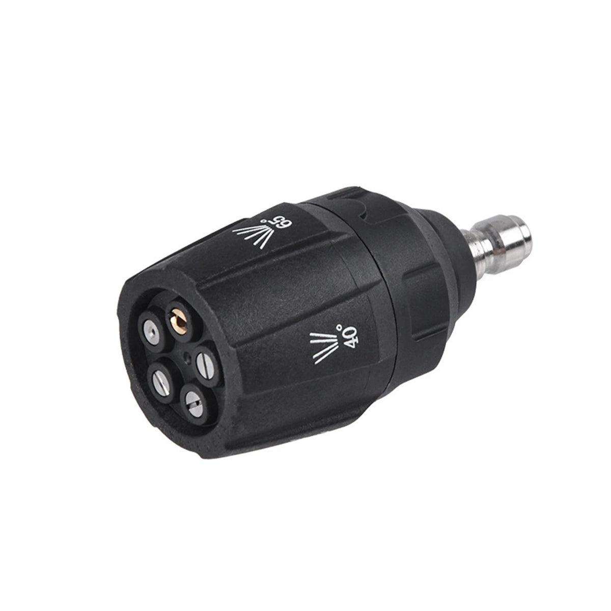 High Pressure Washer Nozzle 5 in 1 Adjustable Angles Rotating Water Nozzles