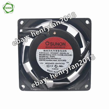 SUNON SF23080AT 2082HBL.GN Axial fan AC 220V 14W 80*80*25mm Case cooling fan