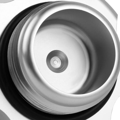 Aluminum Weld-In Bung Fill Plug Cap Kit(1-3/8" Opening,1-1/2"-12 Threads) Silver