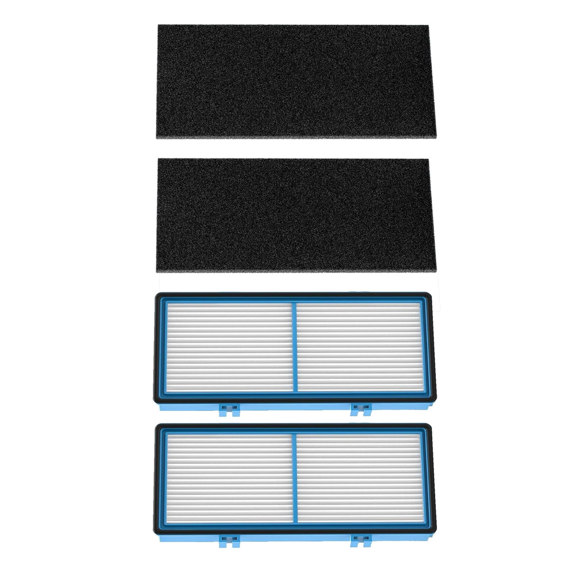 2 Pack HAPF30AT Lint And Dander Filter For Bionaire BAP9200 BAP9700 Air Purifier