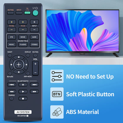 RM-ANP084 Remote Control For Sony Audio System HT-CT260 HT-CT260H HT-CT260HP