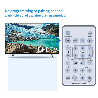 Remote Control For Bose Wave Sound Touch Music Radio System I II III IV