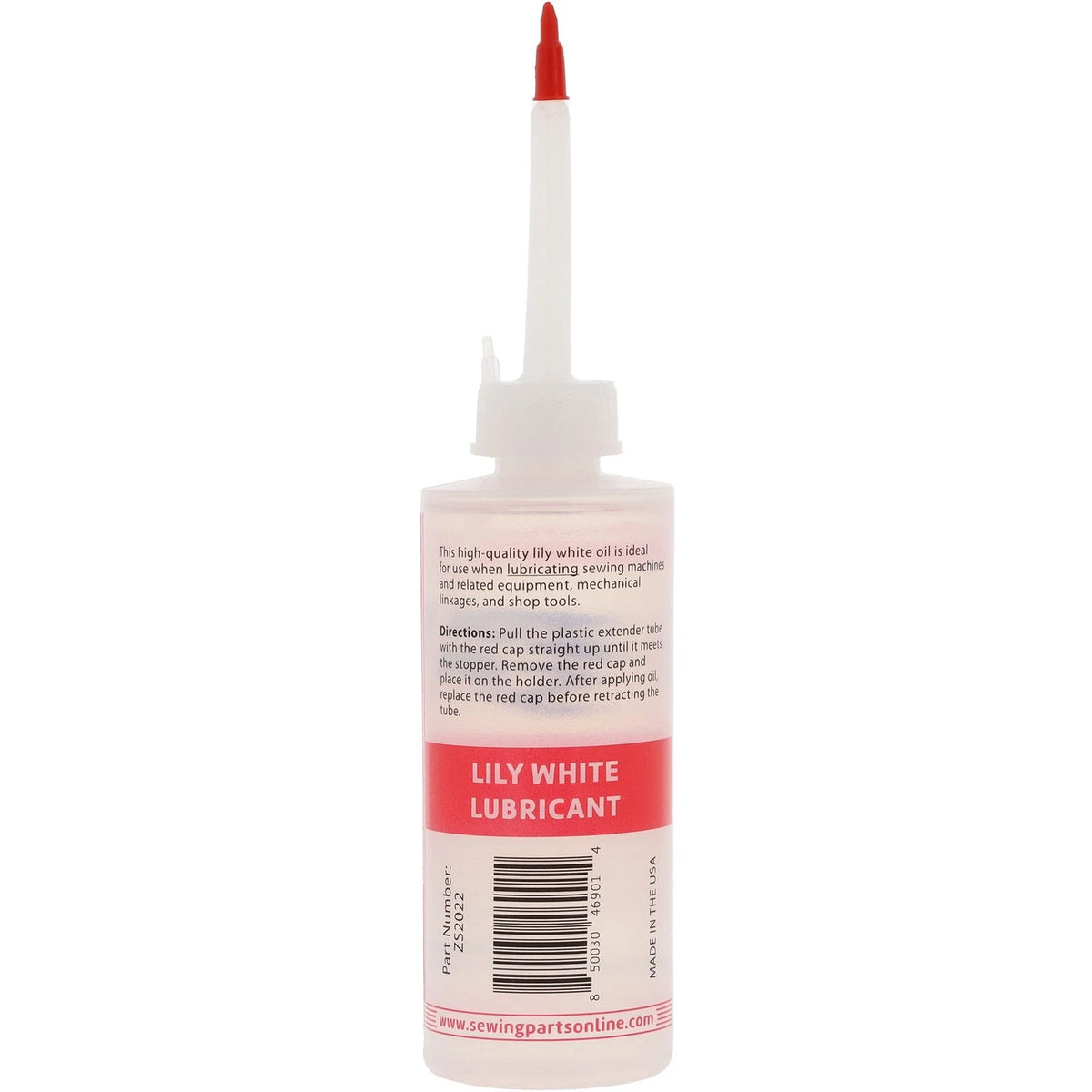 Premium Sewing Machine Oil with Zoom Spout Oiler | 4FL OZ of Stainless Lily...