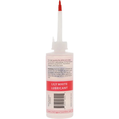 Premium Sewing Machine Oil with Zoom Spout Oiler | 4FL OZ of Stainless Lily...