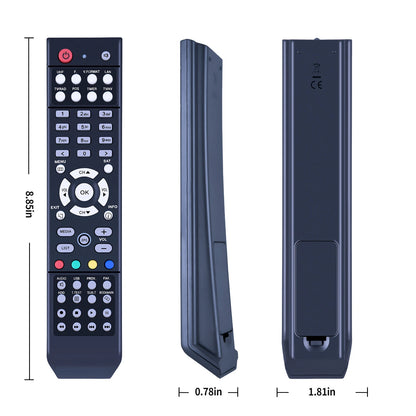 Replacement Remote Control For Technomate TM 800 HD