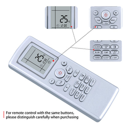 YT1F For Gree Air Conditioner Remote Control YT1FF YT1F1 YT1F2 YT1F3 YT1F4