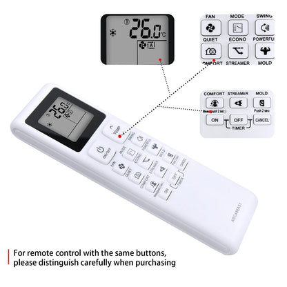 ARC486A51 Replace Remote Control For Daikin Air Conditioner FTKF35XVMV
