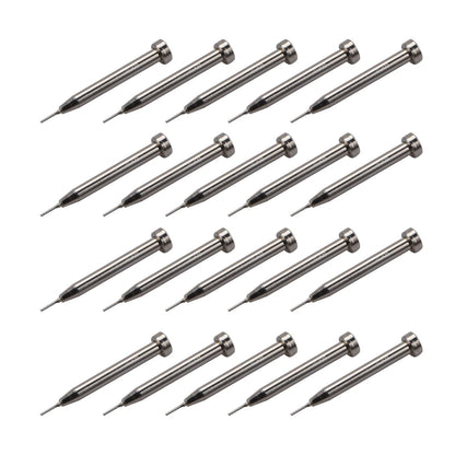 20Pcs 0.8mm Metal Tip Watch Band Strap Bracelet Link Pin Remover Repair Tool