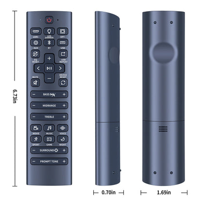 Generic Replacement For ULTIMEA Aura A50 / A50 Pro / Aura A60 Soundbar Remote