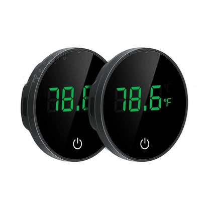 Wireless Digital Thermometer 2pcs LCD Aquarium Fish Tank Temperature Gauge