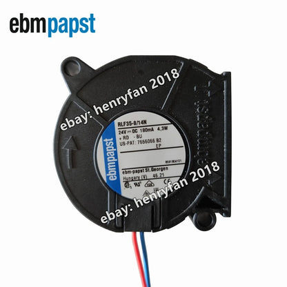 Ebmpapst RLF35-8/14N Cooling Fan 24VDC 180mA 4.3W 6700RPM 51*51*15MM Blower Fan