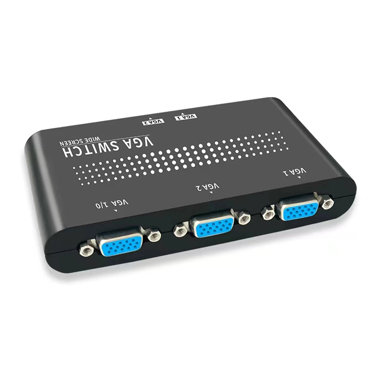 Dual Port VGA SVGA Monitor Sharing Switch Convertor For LCD PC Display Screen A
