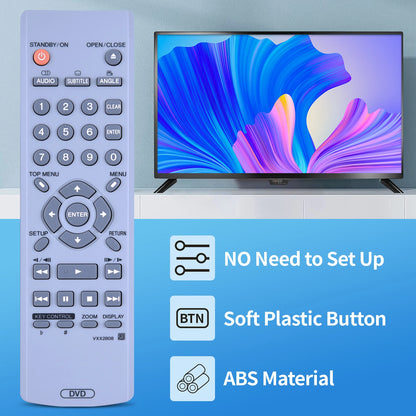 Remote Control For Pioneer DVD Player VXX2808 DV-353K DV-354 DV-656A VXX2806