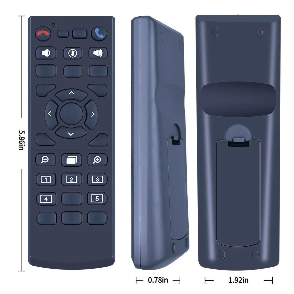 Replacement Remote Control For Logitech 993-001142 Group Conference Webcam