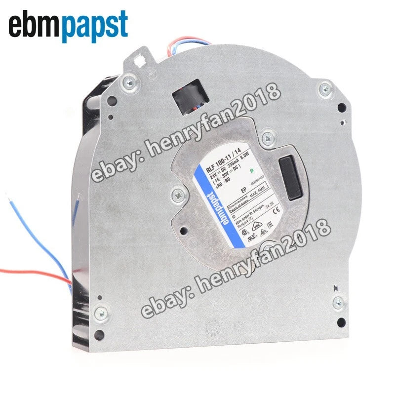 Ebmpapst RLF100-11/14 Centrifugal Cooling Fan 24VDC 335mA 8W 5100RPM Blower Fan