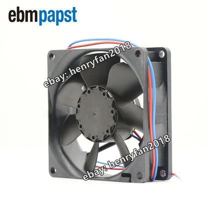 Ebmpapst 4412FM Axial Fan DC 12V 3W 250mA 120*120*25MM 2-wires Papst Cooling Fan