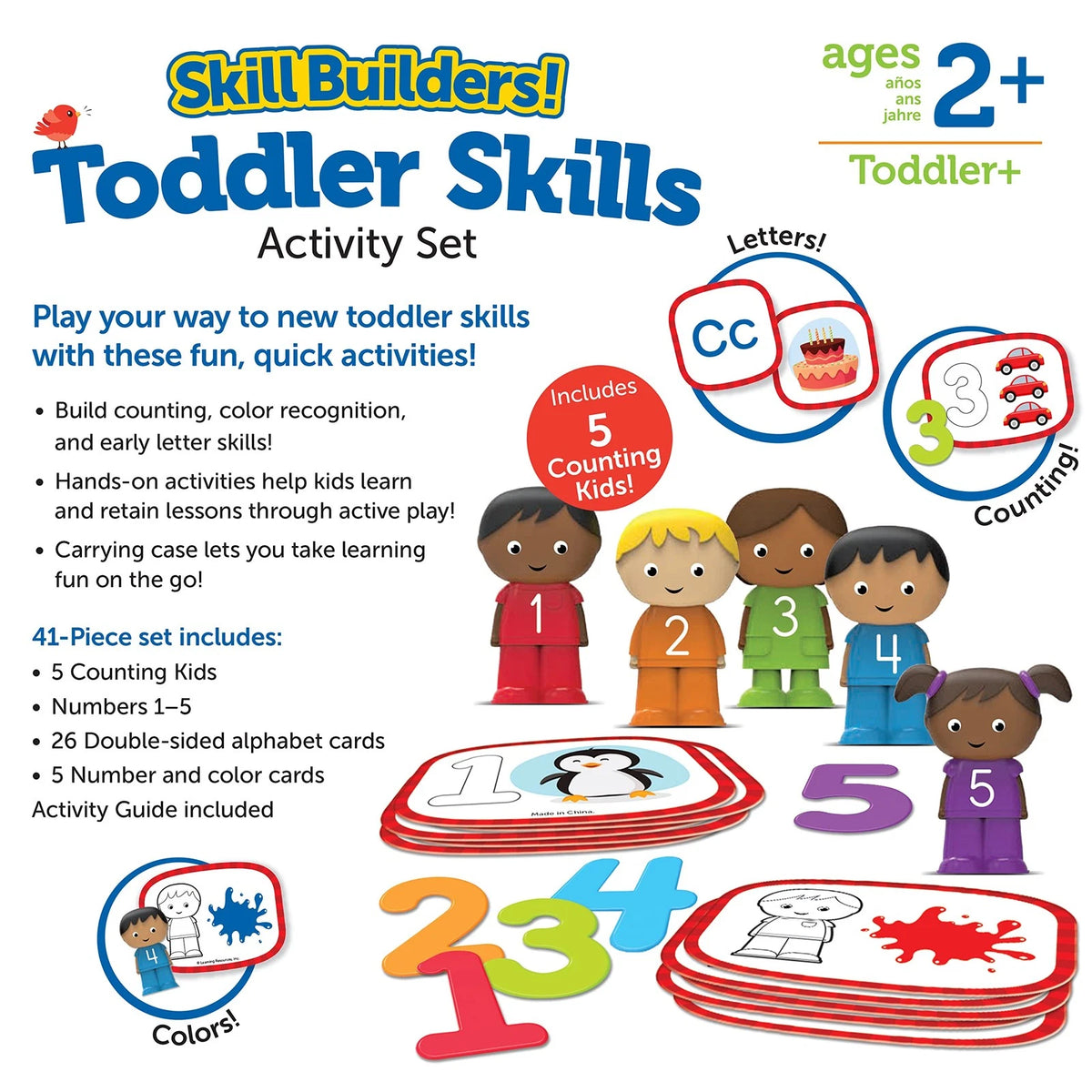 Learning Resources Skill Builders! Toddler Skills - 41 Piece Set, Ages Medium