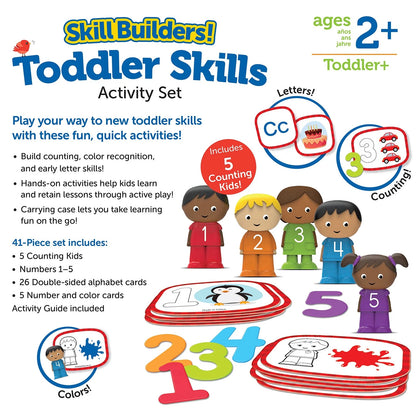 Learning Resources Skill Builders! Toddler Skills - 41 Piece Set, Ages Medium