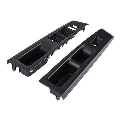 2Pcs/Set Front Armrest Upper Panel Door Glass Lift Switch Cover For Toyota Vitz