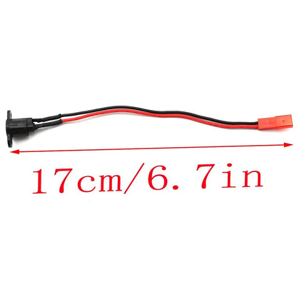 LQ Industrial 17cm/6.7Inch Charging Port Wire with Silicone Waterproof Cover...