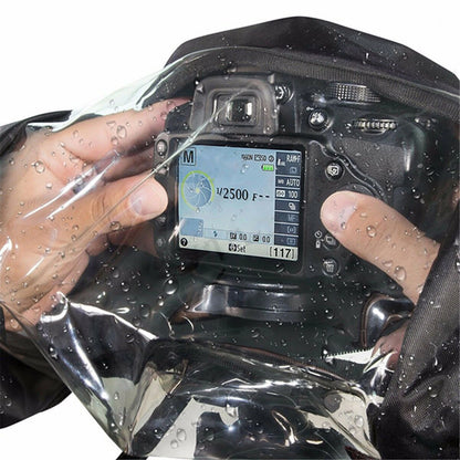 Universal Nylon DSLR Camera Rain Protective Cover Rain Photo Sleeve Protector