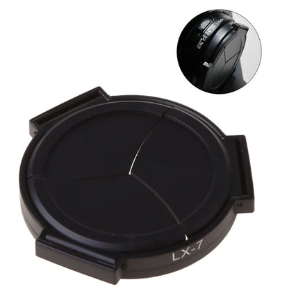Auto Retractable Lens Cap Self Open & Close Cover For Panasonic DMC-LX7 Accs