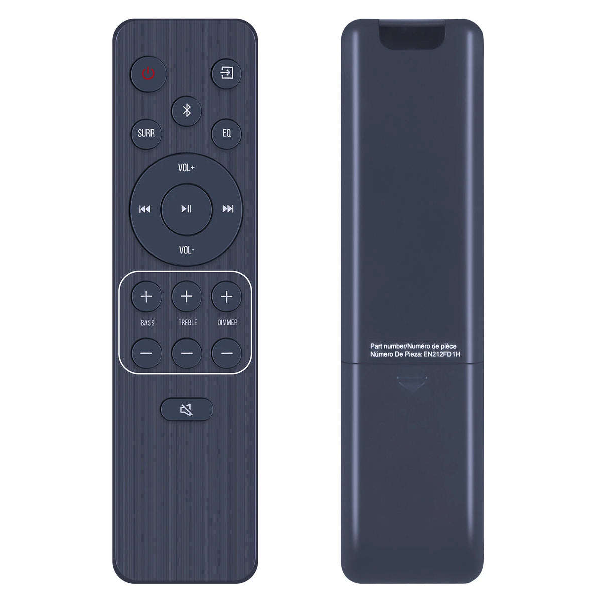 EN212FD1H Replacement Remote Control For Hisense 2.1 CH Soundbar HS212F HS219