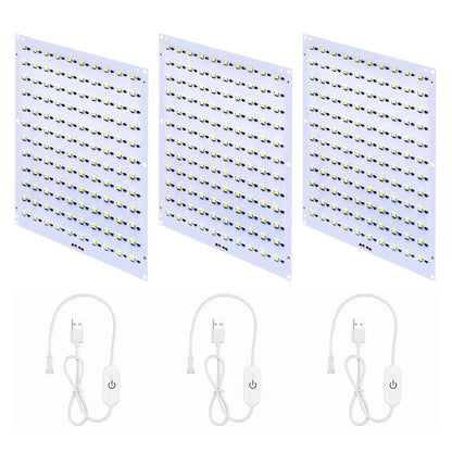 BambooSegD 3PCS CMYK LED Backlight Board Kit FAZ007 for Bambu 3 PCS