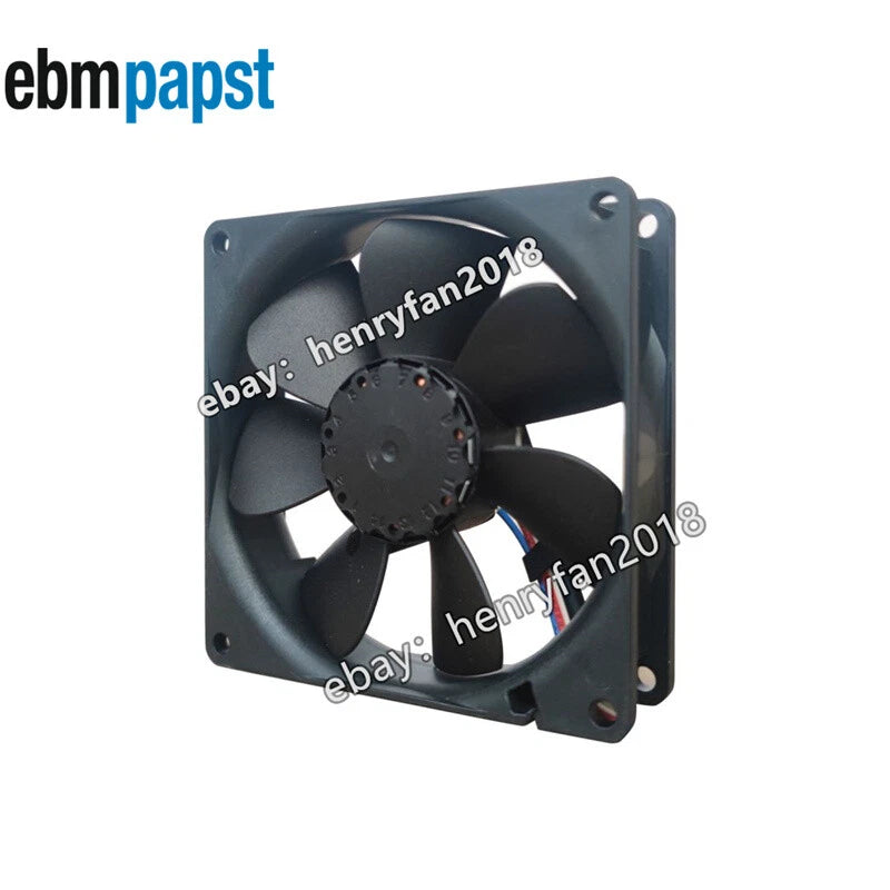 Ebmpapst 3412N/2HH Axial Fan 12V 2.9W 0.24A 90*90*25MM 3-wires Cooling Fan