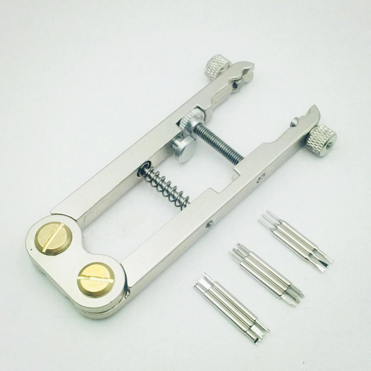 Watch Strap Link Remover Adjust V/U-shaped Spring Bar Plier 9 Pins For 6835 Tool