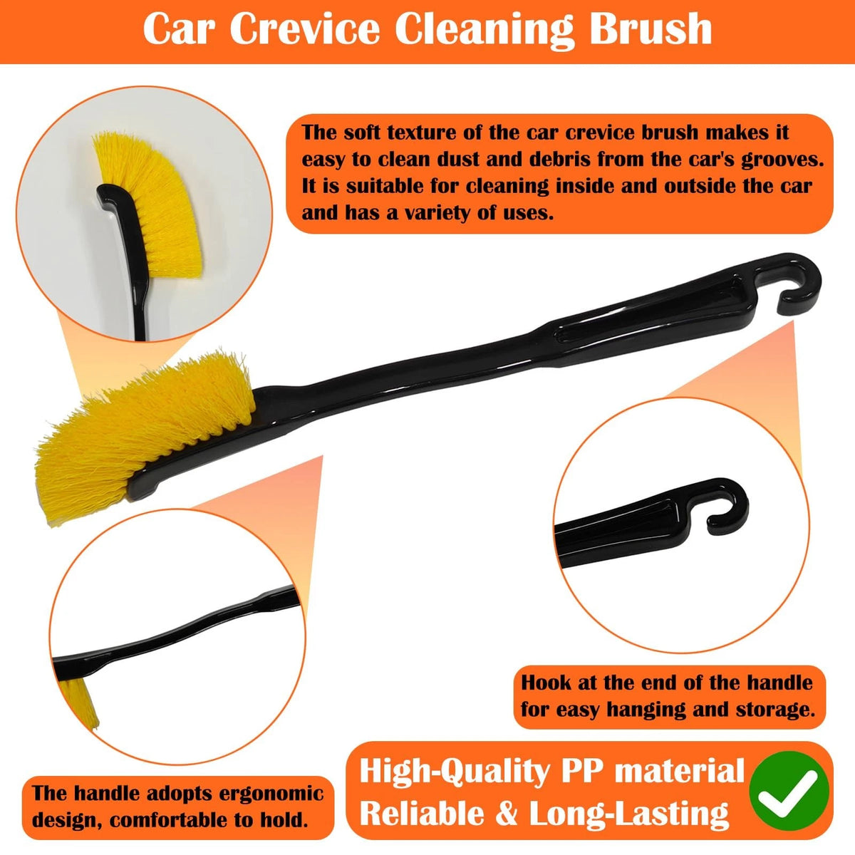MIYIMORE 5Pcs Car Weatherstrip Installation & Cleaning Tool Kit – 2...
