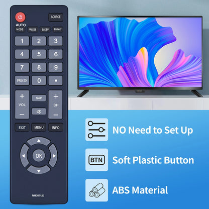 NH301UD Remote Control For Emerson TV LE190EM3 LE220EM3 LE260EM3 LE320EM3