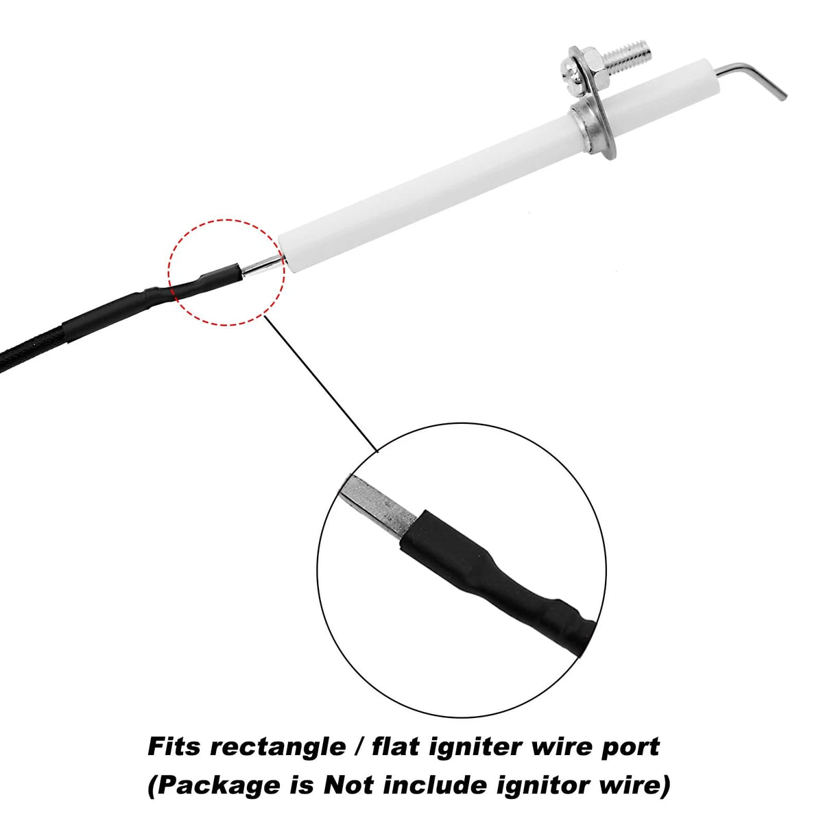 IG31B 5pcs Ignitor Wire Kit for Members Mark, Stainless steel and White