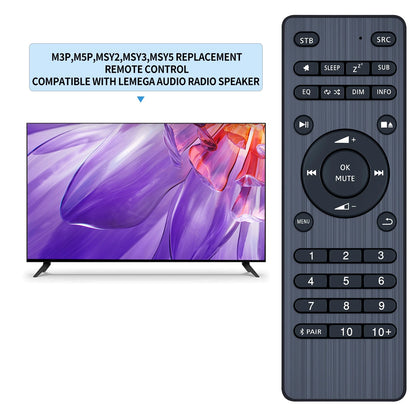 Remote Control For LEMEGA Audio Radio Speaker M3P/M5P/MSY2/MSY3/MSY5/MS3/MS5