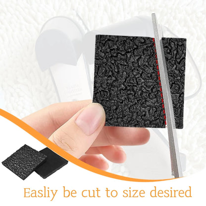 Shoe Heel Repair, Rubber Sole Sheet, 1/4 Inch Thick, Black