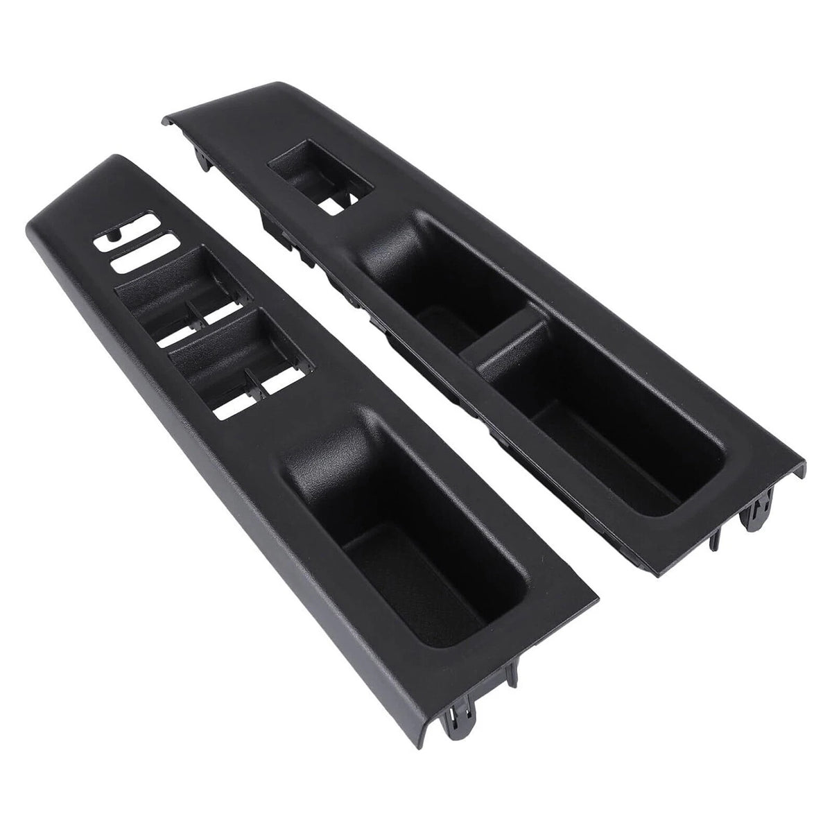 2Pcs/Set Front Armrest Upper Panel Door Glass Lift Switch Cover For Toyota Vitz
