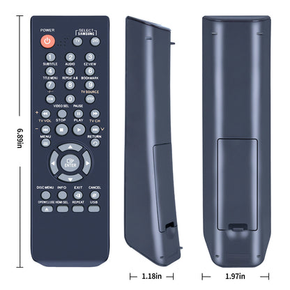 00084Q Remote Control For Samsung DVD-1080 DVD-1080AV DVD-1080P9 DVD-1080PR