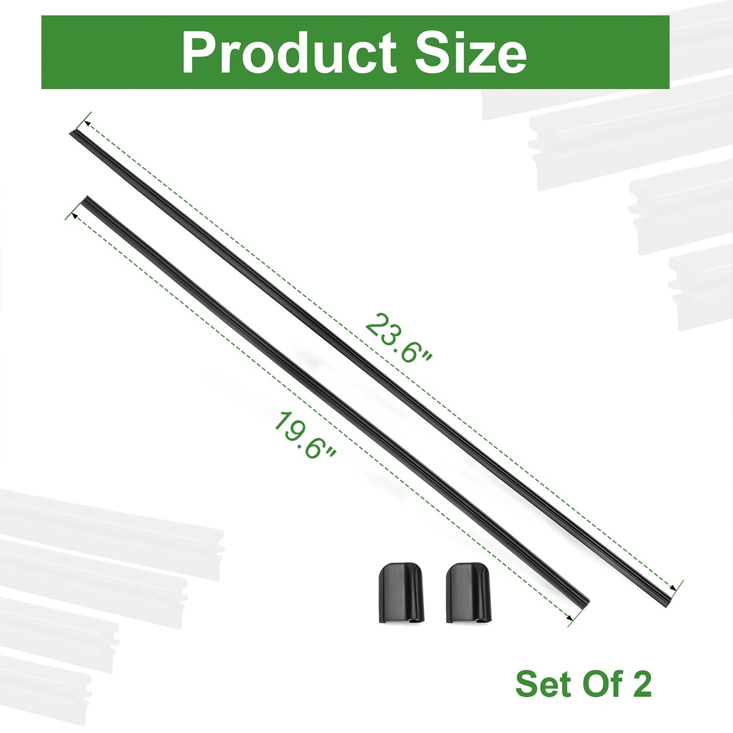 31693569 Front Wiper Blades For Volvo S60 V60 2019-2025