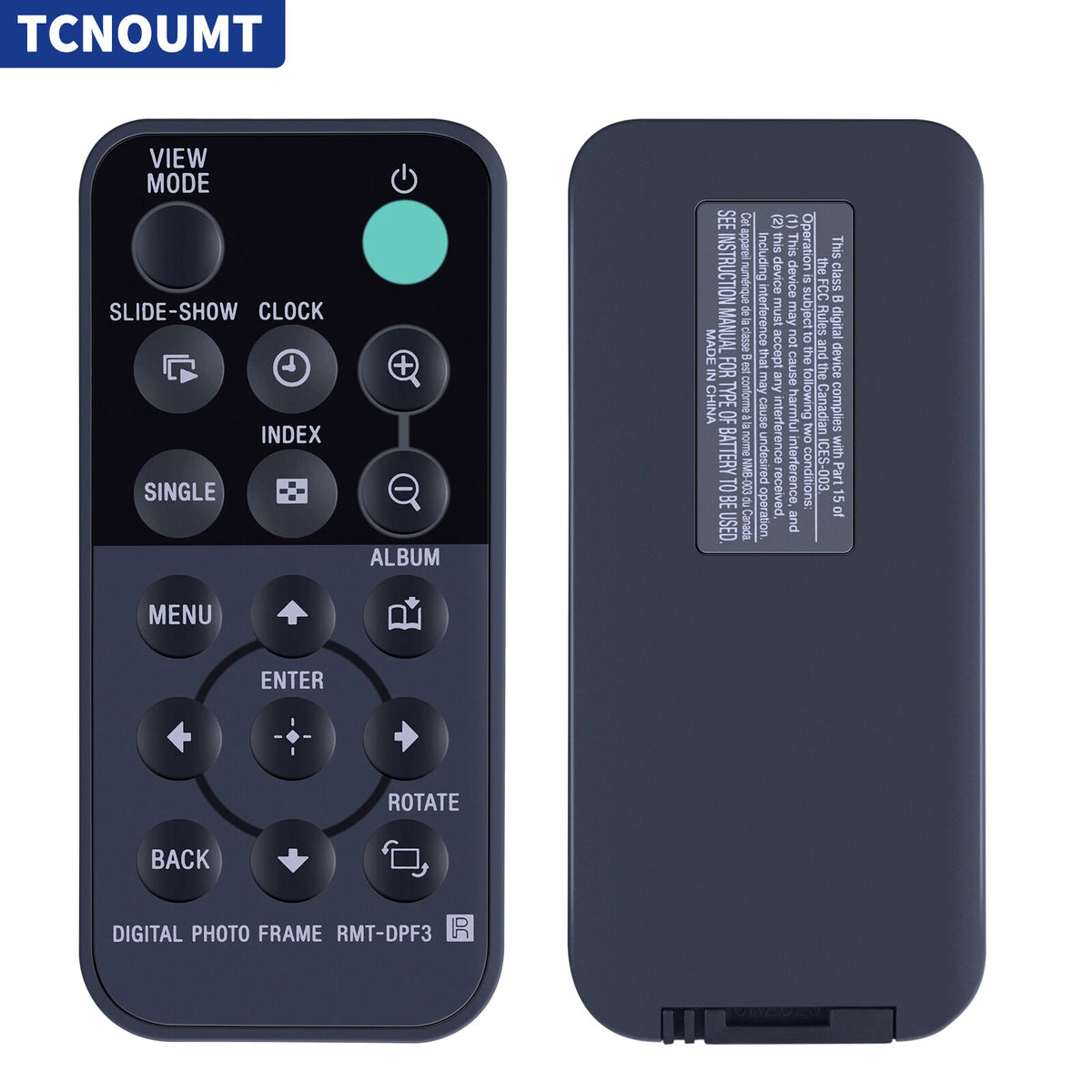 Remote Control For Sony Digital Photo Frame RMT-DPF3 DPF-A72 DPF-D82 DPF-D92