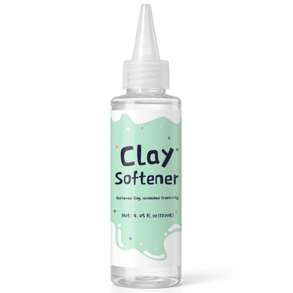 1DFAUL 120ml Polymer Clay Softener, Restore Flexibility, transparent