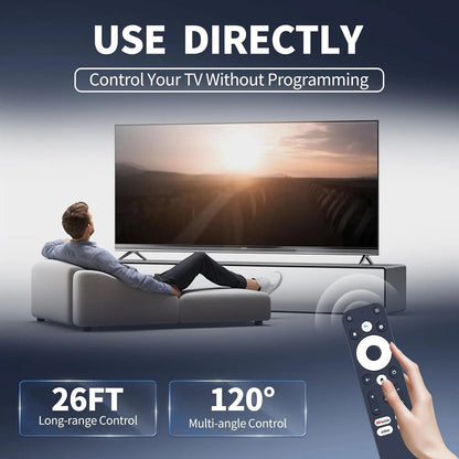 Remote Control For BOXY Android TV Box, Streaming Media Player 4K with Voice