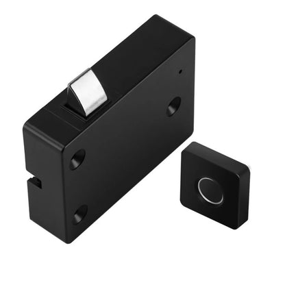Fingerprint Panel Board Lock Body/Catch USB Rechargeable Cabinet Drawer Door