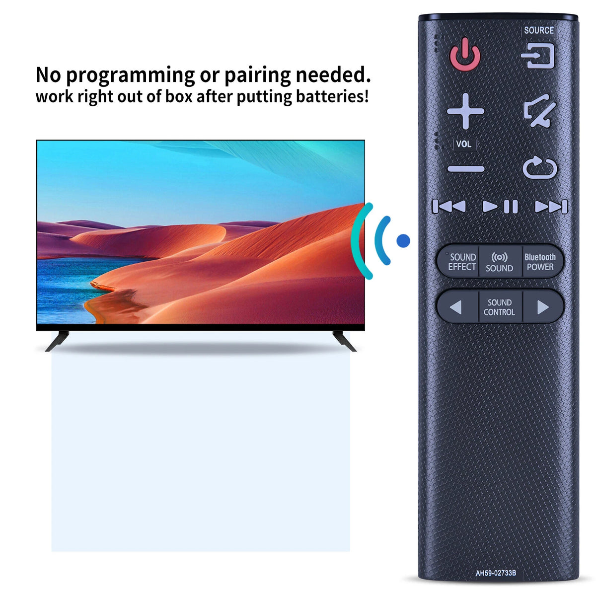 Remote Control For Samsung Soundbar HW-KM36 HW-K450 HW-K550 HW-K551 HW-J4000