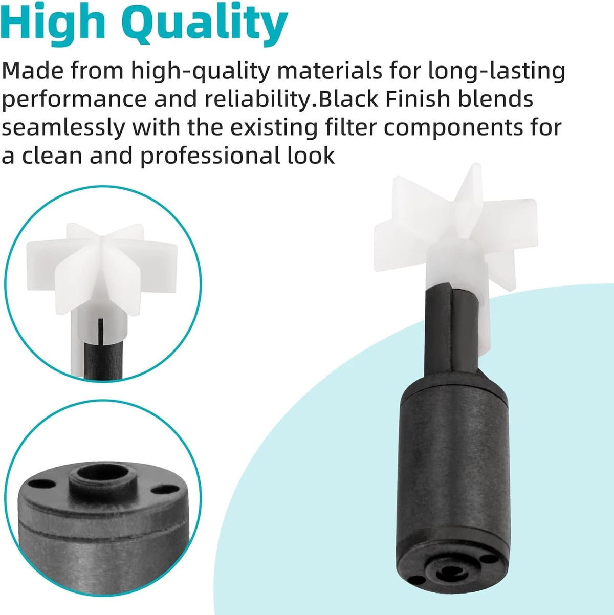 Ximoon A636 Aquarium Magnetic Impeller Compatible with Aquaclear 70 White